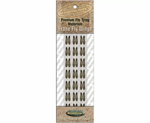 Hemingways Hemingway's Stonefly Wings - Funky Fly Tying 3 Hemingways Hemingway's Stonefly Wings - Funky Fly Tying