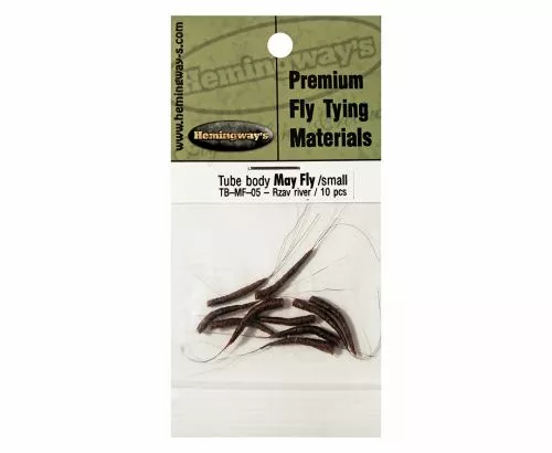 Hemingways Hemingway's Tube Body MayFly - Funky Fly Tying 3 Hemingways Hemingway's Tube Body MayFly - Funky Fly Tying