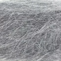 Hends Angel Hair - Funky Fly Tying -Fly Tying Materials Sales Hends Angel Hair Metallic Grey