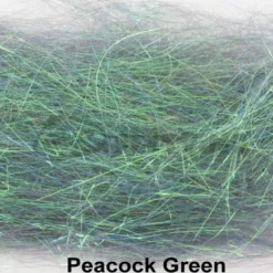 Hends Angel Hair - Funky Fly Tying -Fly Tying Materials Sales Hends Angel Hair Peacock Green