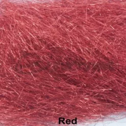 Hends Angel Hair - Funky Fly Tying -Fly Tying Materials Sales Hends Angel Hair Red