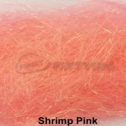 Hends Angel Hair - Funky Fly Tying -Fly Tying Materials Sales Hends Angel Hair Shrimp Pink