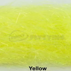 Hends Angel Hair - Funky Fly Tying -Fly Tying Materials Sales Hends Angel Hair Yellow
