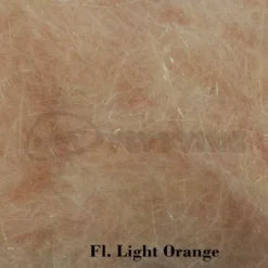 Hends Blend Dubbing - Funky Fly Tying -Fly Tying Materials Sales Hends Blend Dubbing FL Light Orange 1