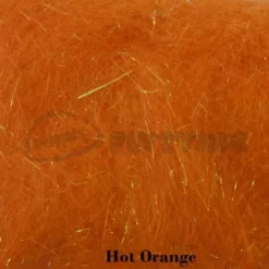Hends Blend Dubbing - Funky Fly Tying -Fly Tying Materials Sales Hends Blend Dubbing Hot Orange