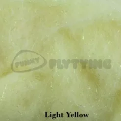 Hends Blend Dubbing - Funky Fly Tying -Fly Tying Materials Sales Hends Blend Dubbing Light Yellow 1