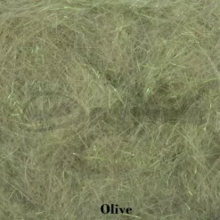 Hends Blend Dubbing - Funky Fly Tying -Fly Tying Materials Sales Hends Blend Dubbing Olive 1