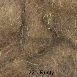 Hends Hare Plus Dubbing Packets - Funky Fly Tying 97 Hends Hare Plus Dubbing Packets - Funky Fly Tying -Fly Tying Materials Sales Hends Hare Plus Dubbing Packets Rusty 1