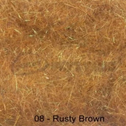Hends Hare Plus Dubbing Packets - Funky Fly Tying 98 Hends Hare Plus Dubbing Packets - Funky Fly Tying -Fly Tying Materials Sales Hends Hare Plus Dubbing Packets Rusty Brown