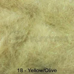 Hends Hare Plus Dubbing Packets - Funky Fly Tying 86 Hends Hare Plus Dubbing Packets - Funky Fly Tying -Fly Tying Materials Sales Hends Hare Plus Dubbing Packets Yellow Olive
