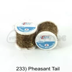 Hends Ice Dub Thread - Funky Fly Tying -Fly Tying Materials Sales Hends Ice Dub Thread Pheasant Tail 1
