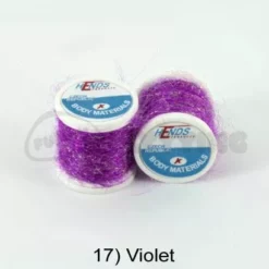 Hends Ice Dub Thread - Funky Fly Tying -Fly Tying Materials Sales Hends Ice Dub Thread Violet 1
