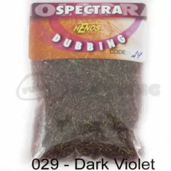 Hends Spectra Dubbing Packets - Funky Fly Tying -Fly Tying Materials Sales Hends Spectra Dubbing Packets Dark Violet Pink