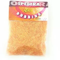 Hends Spectra Dubbing Packets - Funky Fly Tying -Fly Tying Materials Sales Hends Spectra Dubbing Packets Orange 1