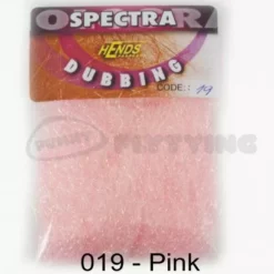 Hends Spectra Dubbing Packets - Funky Fly Tying -Fly Tying Materials Sales Hends Spectra Dubbing Packets Pink 1