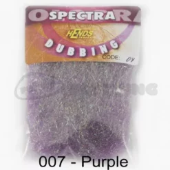 Hends Spectra Dubbing Packets - Funky Fly Tying -Fly Tying Materials Sales Hends Spectra Dubbing Packets Purple 1