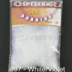 Hends Spectra Dubbing Packets - Funky Fly Tying -Fly Tying Materials Sales Hends Spectra Dubbing Packets White Violet 1
