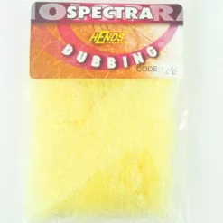 Hends Spectra Dubbing Packets - Funky Fly Tying -Fly Tying Materials Sales Hends Spectra Dubbing Packets Yellow 1