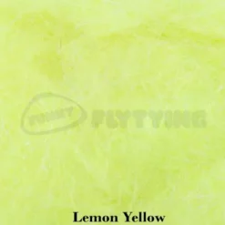 Hends UV-Blend Dubbing - Funky Fly Tying -Fly Tying Materials Sales Hends UV Blend Dubbing Lemon Yellow