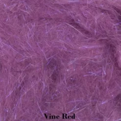 Hends UV-Blend Dubbing - Funky Fly Tying -Fly Tying Materials Sales Hends UV Blend Dubbing Vine Red 1