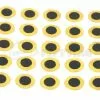 Funky Holographic Gold Tape Eyes Pack 50 - Funky Fly Tying -Fly Tying Materials Sales Holographic Gold Tape eyes Pack 50 1