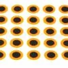 Funky Hot Orange Tape Eyes Pack 50 - Funky Fly Tying 1 Funky Hot Orange Tape Eyes Pack 50 - Funky Fly Tying -Fly Tying Materials Sales Hot Orange Tape eyes Pack 50
