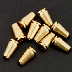 Tubeworx Mini Brass Bottle Tubes - Funky Fly Tying -Fly Tying Materials Sales Mini Brass Bottle Tubes Gold 3