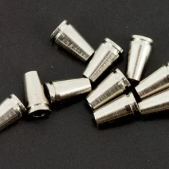 Tubeworx Mini Brass Bottle Tubes - Funky Fly Tying -Fly Tying Materials Sales Mini Brass Bottle Tubes Silver