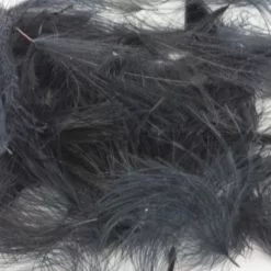 Nature's Spirit CDC Tufts (Oiler Puffs) - Funky Fly Tying -Fly Tying Materials Sales Natures Spirit CDC Tufts Oiler Puffs Black