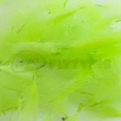 Nature's Spirit CDC Tufts (Oiler Puffs) - Funky Fly Tying -Fly Tying Materials Sales Natures Spirit CDC Tufts Oiler Puffs Fluo Chartereuse 1