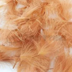 Nature's Spirit CDC Tufts (Oiler Puffs) - Funky Fly Tying -Fly Tying Materials Sales Natures Spirit CDC Tufts Oiler Puffs Rusty Spinner