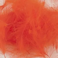 Nature's Spirit Duck CDC - Funky Fly Tying -Fly Tying Materials Sales Natures Spirit Duck CDC Hot Orange