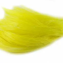 Nature's Spirit Goose Flank Spey Hackle - Funky Fly Tying -Fly Tying Materials Sales Natures Spirit Goose Flank Spey Hackle Fluo Yellow