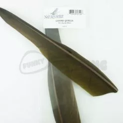 Nature's Spirit Goose Quill Body - Funky Fly Tying -Fly Tying Materials Sales Natures Spirit Goose Quills Dark Olive 1