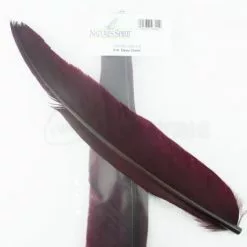 Nature's Spirit Goose Quill Body - Funky Fly Tying -Fly Tying Materials Sales Natures Spirit Goose Quills Deep Claret