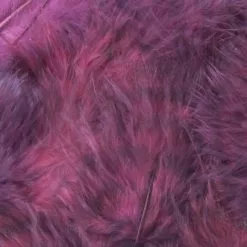 Nature's Spirit Grizzly Marabou - Funky Fly Tying -Fly Tying Materials Sales Natures Spirit Grizzly Marabou Claret 1