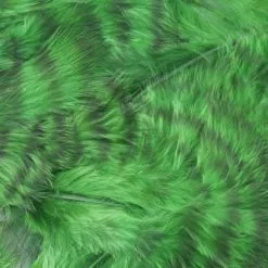 Nature's Spirit Grizzly Marabou - Funky Fly Tying -Fly Tying Materials Sales Natures Spirit Grizzly Marabou Green