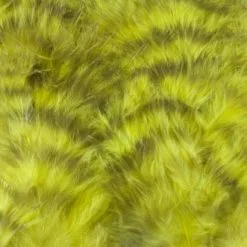 Nature's Spirit Grizzly Marabou - Funky Fly Tying -Fly Tying Materials Sales Natures Spirit Grizzly Marabou Yellow 1