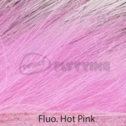 Nature's Spirit Opossum Zonker Strips - Funky Fly Tying -Fly Tying Materials Sales Natures Spirit Opossum Zonker Strips Fluo Hot Pink