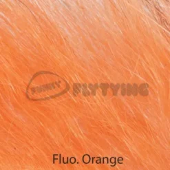 Nature's Spirit Opossum Zonker Strips - Funky Fly Tying -Fly Tying Materials Sales Natures Spirit Opossum Zonker Strips Fluo Orange 1