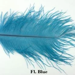 Nature's Spirit Ostrich Herl Pieces - Funky Fly Tying -Fly Tying Materials Sales Natures Spirit Ostrich Pieces Fl Blue 1