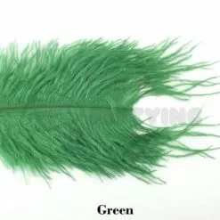 Nature's Spirit Ostrich Herl Pieces - Funky Fly Tying -Fly Tying Materials Sales Natures Spirit Ostrich Pieces Green 1