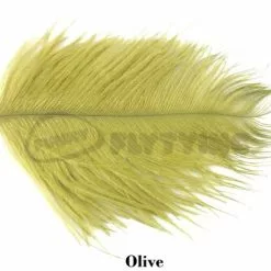 Nature's Spirit Ostrich Herl Pieces - Funky Fly Tying -Fly Tying Materials Sales Natures Spirit Ostrich Pieces Olive