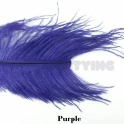 Nature's Spirit Ostrich Herl Pieces - Funky Fly Tying -Fly Tying Materials Sales Natures Spirit Ostrich Pieces Purple
