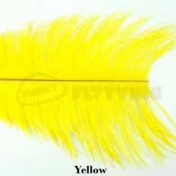 Nature's Spirit Ostrich Herl Pieces - Funky Fly Tying -Fly Tying Materials Sales Natures Spirit Ostrich Pieces Yellow