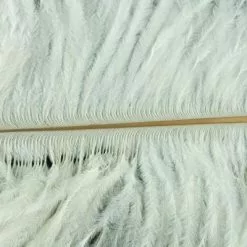 Nature's Spirit Ostrich Plumes 10"-12" - Funky Fly Tying -Fly Tying Materials Sales Natures Spirit Ostrich Plumes 10 12 White