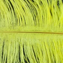 Nature's Spirit Ostrich Plumes 10"-12" - Funky Fly Tying -Fly Tying Materials Sales Natures Spirit Ostrich Plumes 10 12 Yellow