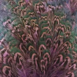 Nature's Spirit Fish Hunter Ringneck Pheasant Rump Patch - Funky Fly Tying -Fly Tying Materials Sales Natures Spirit Ringneck Pheasant Rump Patch Fluo Hot Pink 1