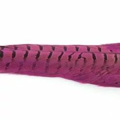 Nature's Spirit Ringneck Pheasant Tail Clumps - Funky Fly Tying -Fly Tying Materials Sales Natures Spirit Ringneck Pheasant Tail Clumps Fluo Hot Pink 1