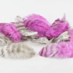 Nature's Spirit Select Grizzly Collaring Hackle (soft Hackle) - Funky Fly Tying